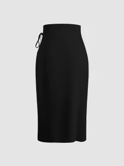 Outlet Isla Ivory Midi Skirt Skirts|Bottoms