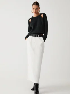 Clearance Keep Me Close Cutout Sweater Sweater Tops|Sweaters & Cardigans