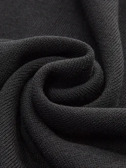 Outlet Keyhole Neckline Semi-Sheer Knit Top Sweater Tops|Sweaters & Cardigans