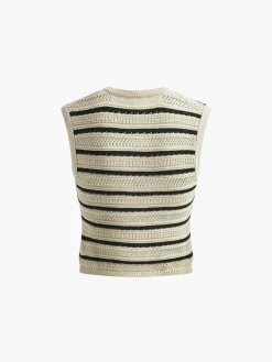 Outlet Knitted V-Neck Tank Top Tank Tops & Camis|Knitwear