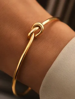 Outlet Knotted Open Bracelet Rings & Bracelets|Accessories