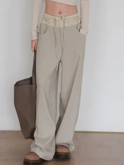 New Knotted Wide Leg Pants Wide Leg|Pants