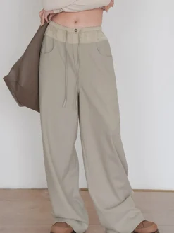 New Knotted Wide Leg Pants Wide Leg|Pants