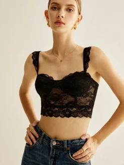 Sale Lace Piping Corset Top Corset Tops|Tops