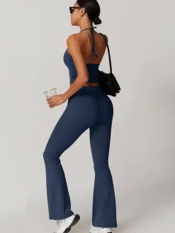 Lace Up Active Pants Set Activewear