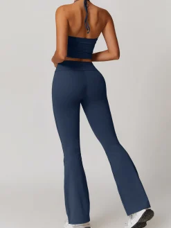 Lace Up Active Pants Set Activewear
