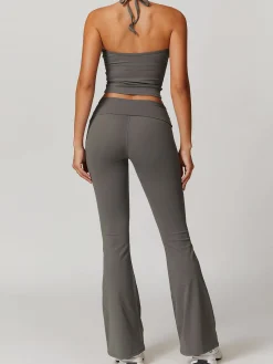 Lace Up Active Pants Set Activewear