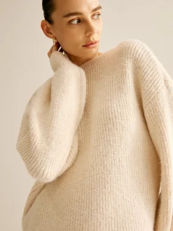 Best Lace Up Backless Oversize Sweater Sweater Tops|Sweaters & Cardigans