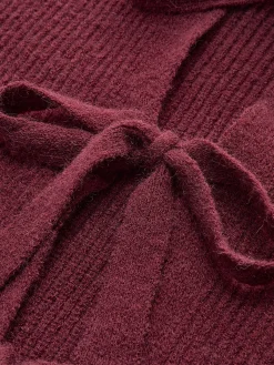 Clearance Lace Up Bow Cardigan Cardigans|Sweaters & Cardigans