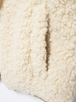 Hot Lace Up Fleece Vest Outerwear|Vests