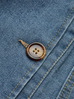 Best Lapel Cargo Denim Jacket Outerwear|Jackets