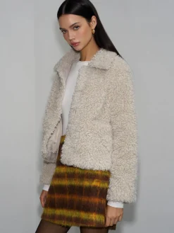 Hot Lapel Fleece Short Jacket Outerwear|Jackets