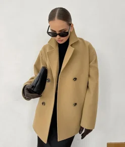 Discount Lapel Warm Jacket Outerwear|Jackets