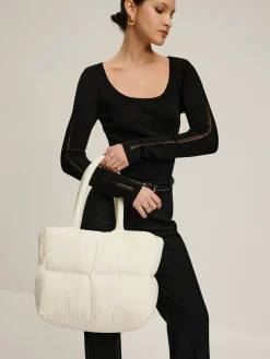Outlet Large Capacity Soft Cloud bag Bags|Accessories