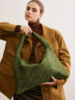 New Large Capacity Suede Woven Bag Bags|Accessories