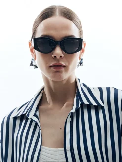 Clearance Large Frame Cat Eye Vintage Sunglasses Sunglasses|Accessories
