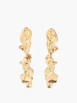 Discount Lava Shaped Stud Earrings Earrings|Accessories