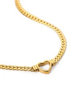 Discount Layered Heart Chain Necklace Necklaces|Accessories