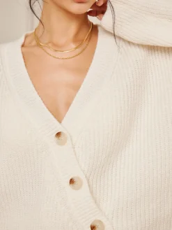 Clearance Lazy Style Asymmetrical Loose Button Cardigan Cardigans|Sweaters & Cardigans
