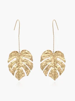 Discount Leaf Drop Earnings Earrings|Accessories
