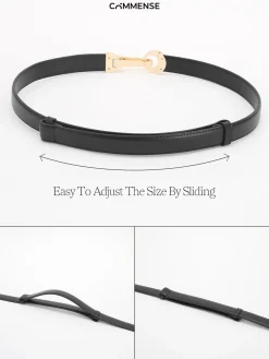 Sale Leather Gold Buckle Belt Belts & Chain|Accessories