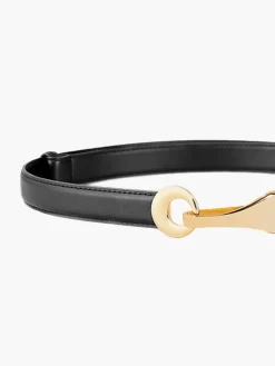 Sale Leather Gold Buckle Belt Belts & Chain|Accessories