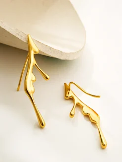 Hot Left en Lava Drop Ear Cuff Earrings|Accessories