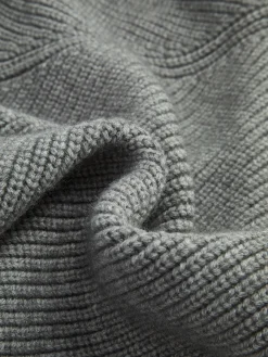 Leisure Contrast Collar Knit Top Sweater Tops|Sweaters & Cardigans