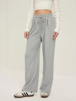 Clearance Leisure Drawstring Baggy Sweatpants Wide Leg|Pants
