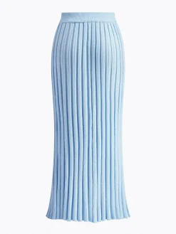 Clearance Leisure Pleated Knit Skirt Skirts|Knitwear