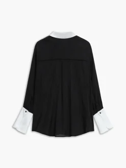 Best Leisure See Through Shirt With Cami Top Long Sleeve Sets|Blouses & Shirts
