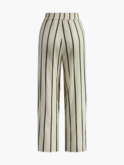 Outlet Leisure Striped Long Pants Pants|Bottoms