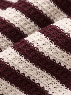 Online Leisure Striped Sweater Vest Sweater Vests|Sweaters & Cardigans