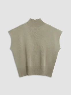 Leisurely Solid Pullover Sweater Vest Sweater Vests|Sweaters & Cardigans