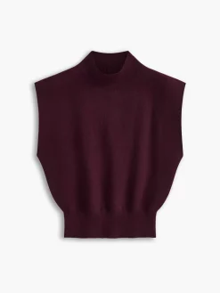 Leisurely Solid Pullover Sweater Vest Sweater Vests|Sweaters & Cardigans
