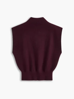 Leisurely Solid Pullover Sweater Vest Sweater Vests|Sweaters & Cardigans