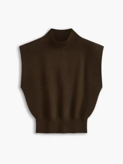 Leisurely Solid Pullover Sweater Vest Sweater Vests|Sweaters & Cardigans