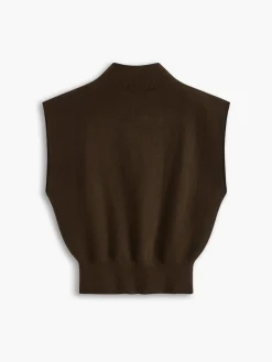 Leisurely Solid Pullover Sweater Vest Sweater Vests|Sweaters & Cardigans
