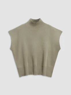 Leisurely Solid Pullover Sweater Vest Sweater Vests|Sweaters & Cardigans