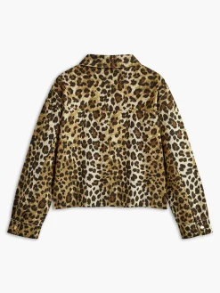 Sale Leopard Breasted Polo Jacket Outerwear|Jackets