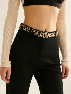Best Leopard Printed Buckle Belt Belts & Chain|Accessories