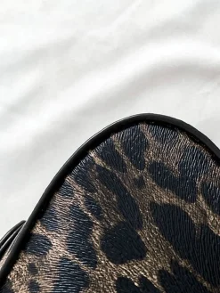 New Leopard Printed Buckle Flap Armpit Bag Bags|Accessories