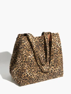 Clearance Leopard Printed Large Capacity Hobo Bag Bags|Accessories