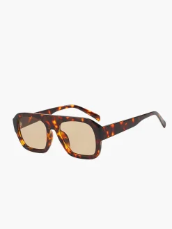 Hot Leopard Printed Square Sunglasses Sunglasses|Accessories