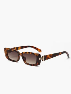 Hot Leopard Printed Square Sunglasses Sunglasses|Accessories