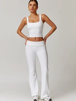 Online Lettuce Trim Jersey Bodycon Active Top Activewear|Matching Sets