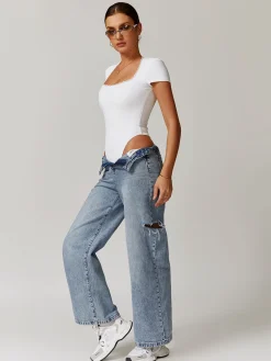 Sale Lettuce Trim Slim Active Jumpsuit Activewear