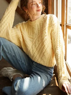 Hot Limoncello Oversized Sweater Sweater Tops|Sweaters & Cardigans