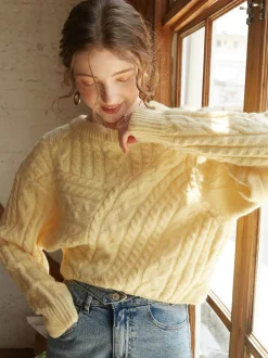 Hot Limoncello Oversized Sweater Sweater Tops|Sweaters & Cardigans