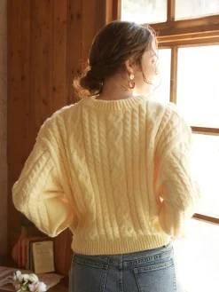 Hot Limoncello Oversized Sweater Sweater Tops|Sweaters & Cardigans